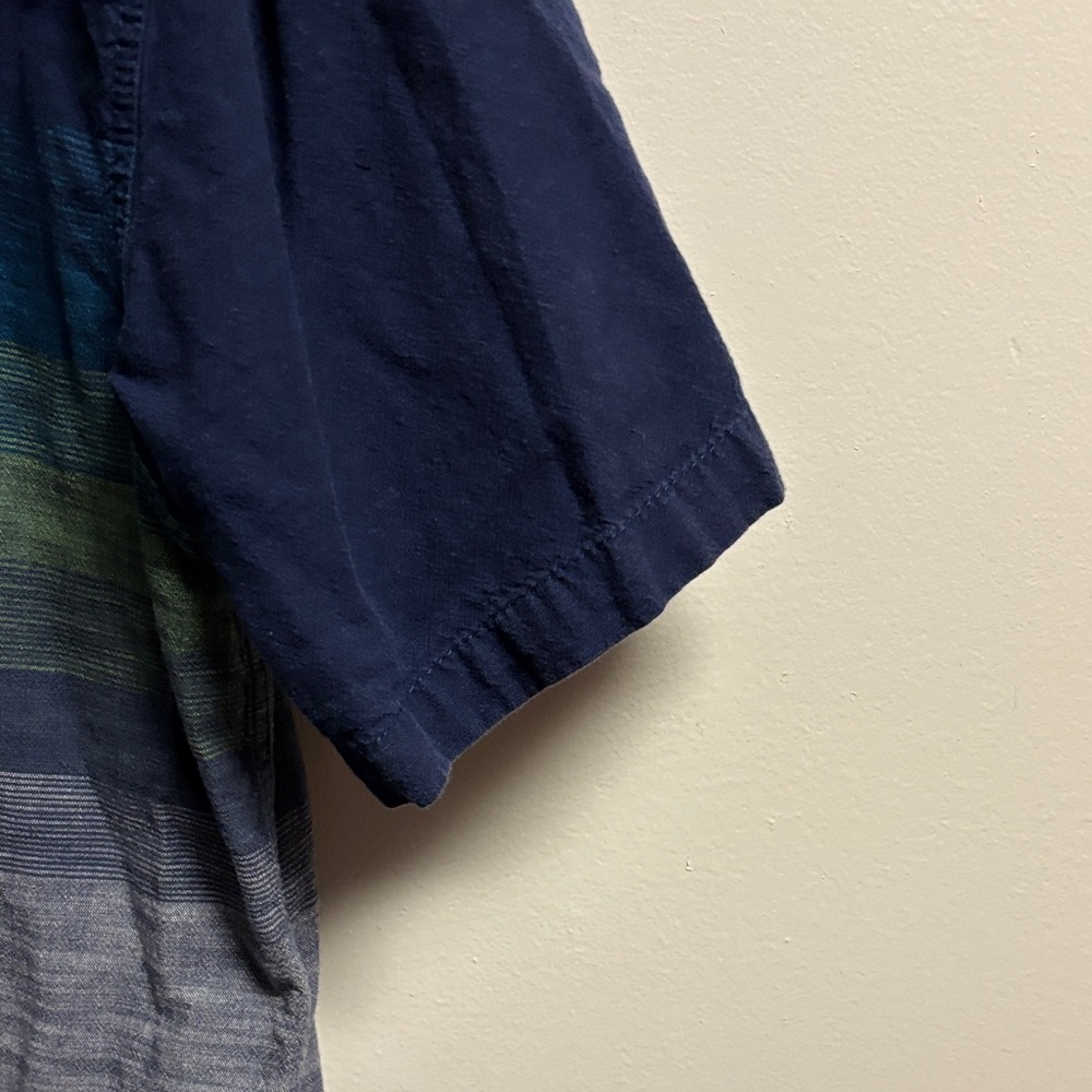 Vans Men's Blue and Gray Gradient Shirt - Picture 5 of 9